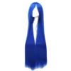 Peruka anime długie niebieskie włosy W23