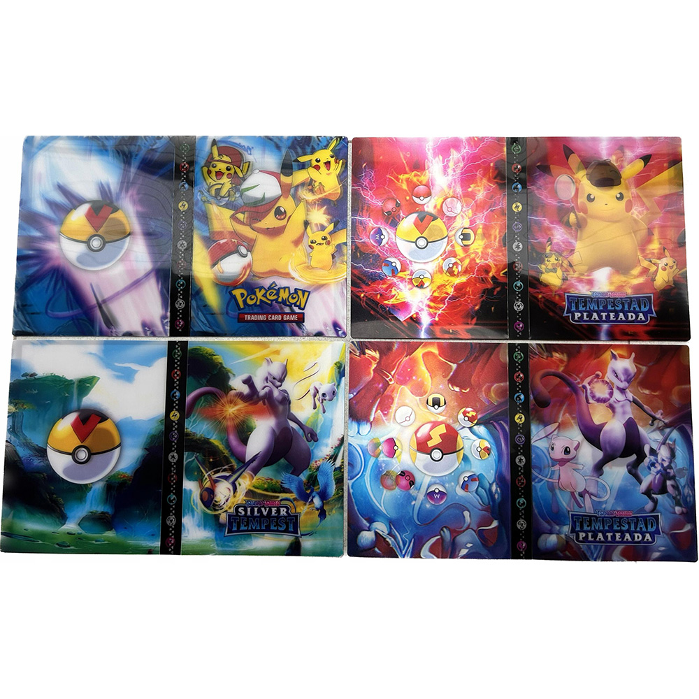 Album kolekcjonerski Pokemon na 240 kart 3D